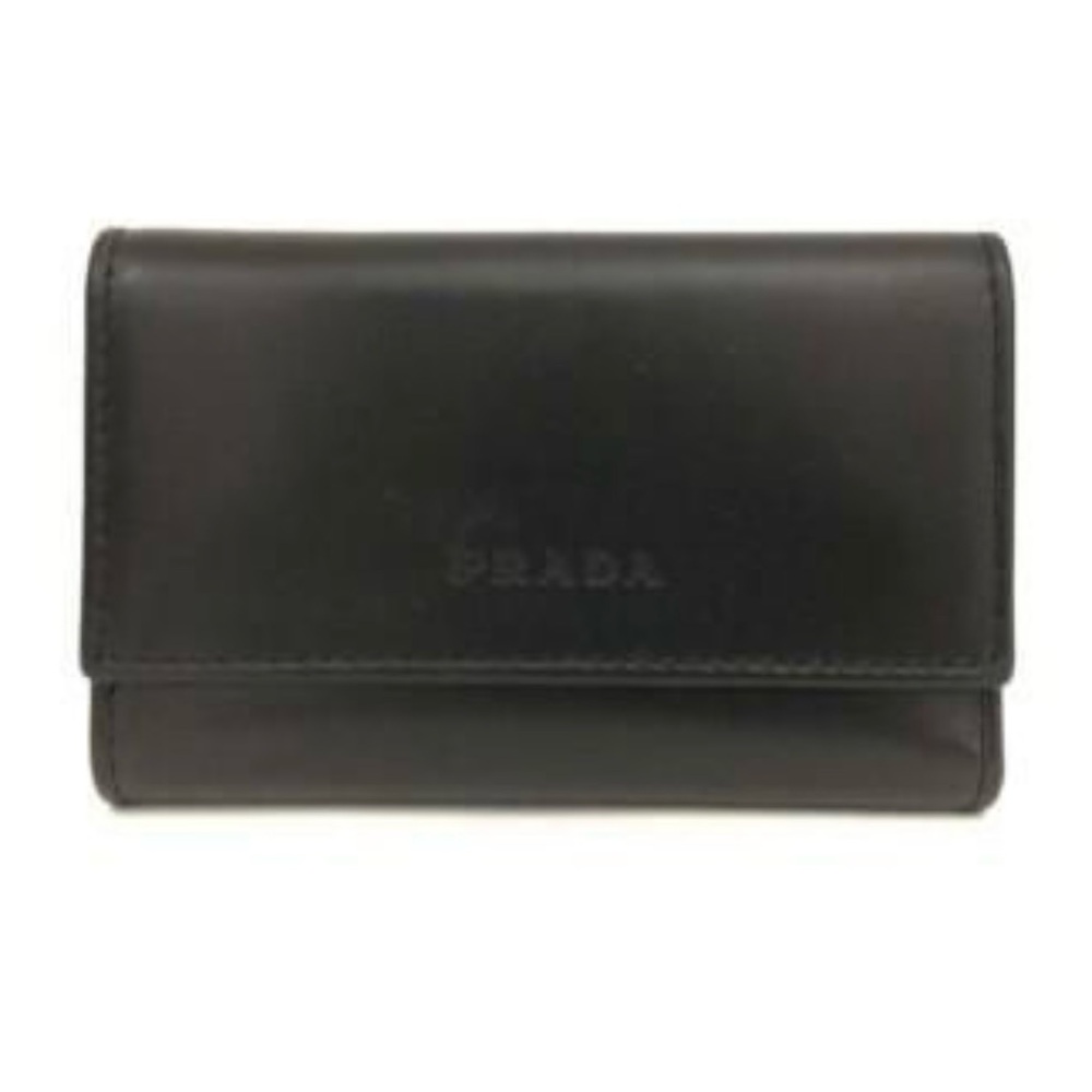 Authentic Prada leather Elegant Black 6 ring Key Holder - Picture 7 of 8